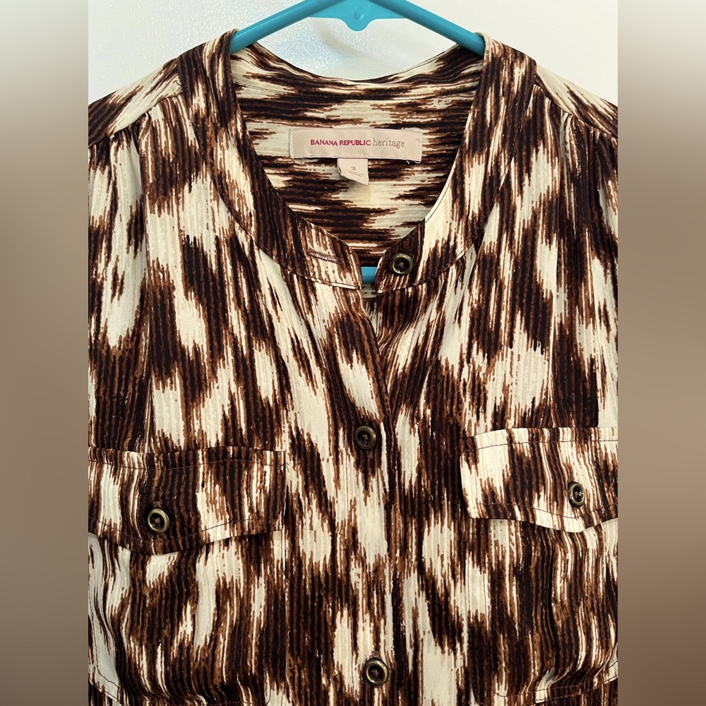 Banana Republic Heritage Tunic Dress Perfect Condition